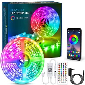 LED-Strip Bonve Pet LED Strip, Bluetooth RGB LED Streifen, 6M