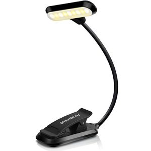 Leselampe STANBOW Buch Klemme, Touch Schalter, USB, 9 LEDs