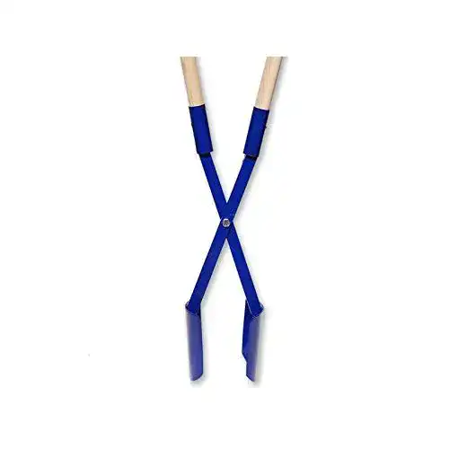 Lochspaten Zaun-Nagel Spaten Handbagger mit Holzgriffen