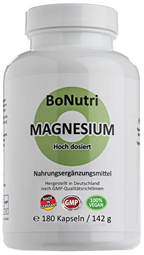 Die beste magnesiumcitrat kapseln bonutri 180 vegane kapseln Bestsleller kaufen