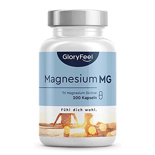Magnesiumcitrat-Kapseln gloryfeel Magnesiumcitrat Hochdosiert