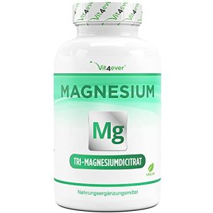 Magnesiumcitrat-Kapseln Vit4ever Magnesiumcitrat, 365 Kapseln
