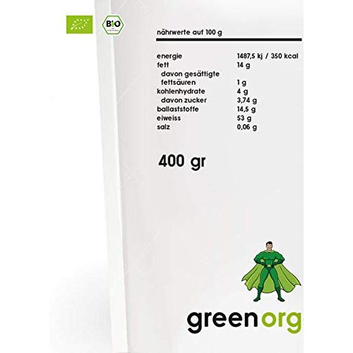 Mandelmehl entölt GreenOrganic BIO, weiß, 400g