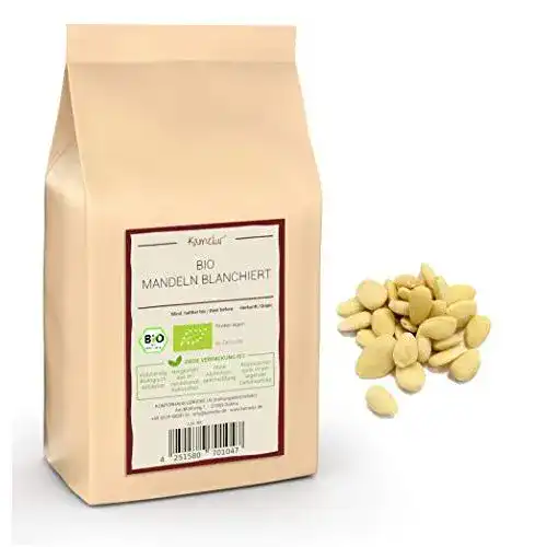 Die beste Mandeln blanchiert Kamelur 1kg BIO, ohne Haut, ungesalzen 2026 Test Bestseller Mandeln blanchiert Kamelur 1kg BIO, ohne Haut, ungesalzen