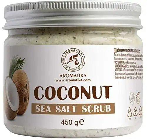 Meersalzpeeling AROMATIKA trust the power of nature 450g Kokos