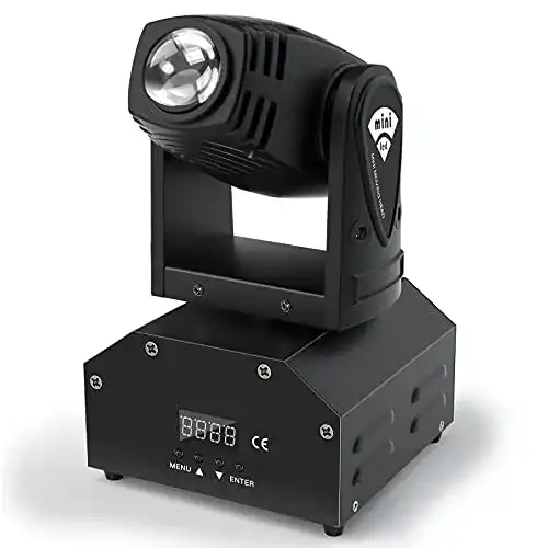 Die beste Moving Head UKing LED Strahl Bühnenlicht Scheinwerfer DMX512 2026 Test Bestseller Moving Head UKing LED Strahl Bühnenlicht Scheinwerfer DMX512