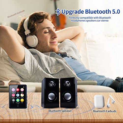 MP3-Player mit Lautsprecher FemKey MP3 Player, Bluetooth 5.0