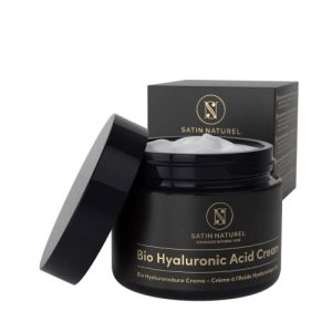 Natural cosmetic face cream SatinNaturel organic hyaluronic acid