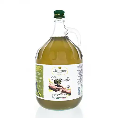 Olivenöl ungefiltert CLEMENTE Öl, 1 Korbflasche Natives Olivenöl
