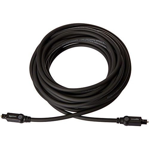 Optisches Kabel 10m Amazon Basics Toslink-Kabel, CL3-zertifiziert