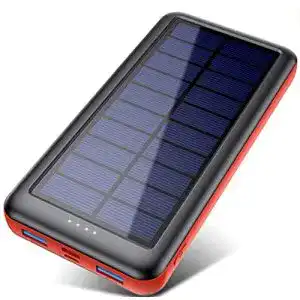 Outdoor-Powerbank QTshine Solar Powerbank 26800mAh