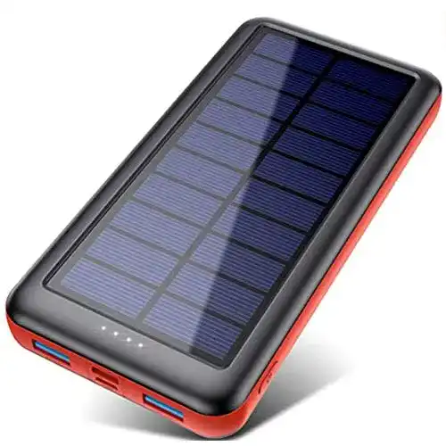 Outdoor-Powerbank QTshine Solar Powerbank 26800mAh