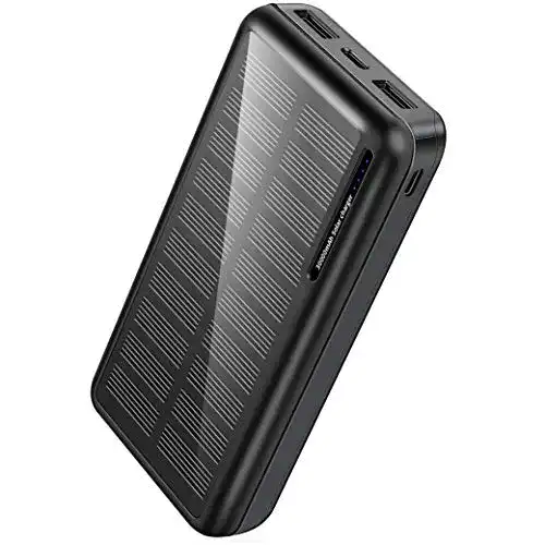 Outdoor-Powerbank xiyihoo Powerbank Solar 30000mAh, Solar