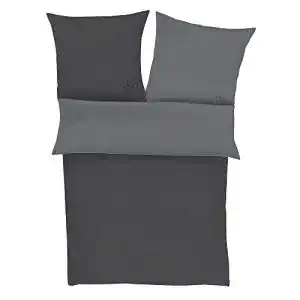 Perkal-Bettwäsche BUGATTI, 2 TLG. Set, praktischer Reißverschluss