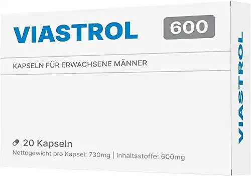 Potenzmittel NUTRICS VIASTROL, für erwachsene Männer, 20 Kaps.