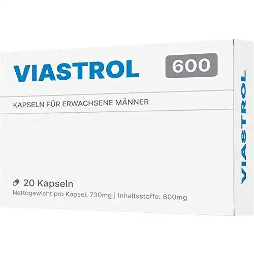Potenzmittel NUTRICS VIASTROL, für erwachsene Männer, 20 Kaps.