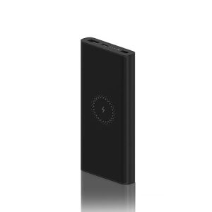 Qi-Powerbank Xiaomi Externer Akku MI kabellos Essential schwarz