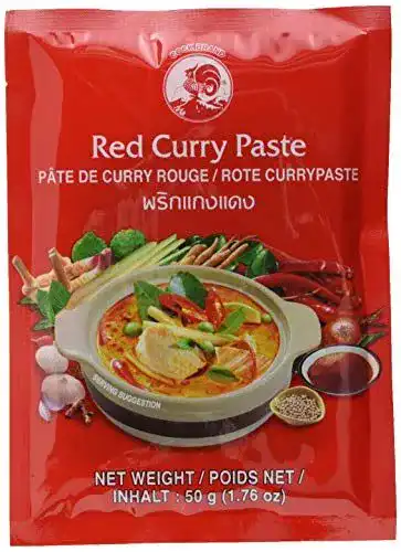 Rote Currypaste COCK Currypaste Rot, mittlere Schärfe, 12 x 50 g