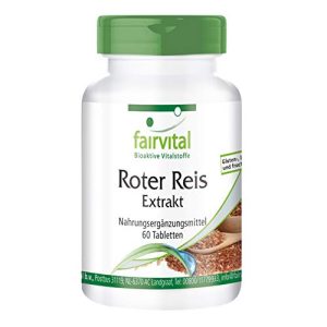 Roter-Reis-Kapseln fairvital Roter Reis Extrakt 150mg, 60 Tabletten