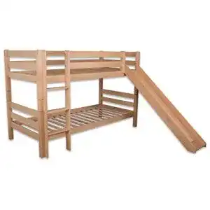 Rutschbett Betten-ABC Bubema Malu Kinder Etagenbett, Buche