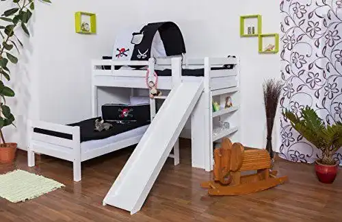 Rutschbett Steiner Shopping Etagenbett/Spielbett Moritz L Buche