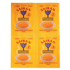 Safranpulver Safinter Safran gemahlen, 4er Portionspack 0,5 g