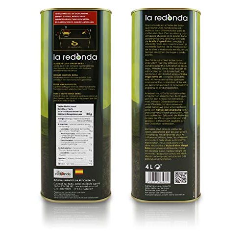Spanisches Olivenöl LA REDONDA, Nativ, 4L Blechdose