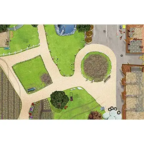 Spielteppich Stikkipix Bauernhof Spielmatte, SM01, 150 x 100 cm