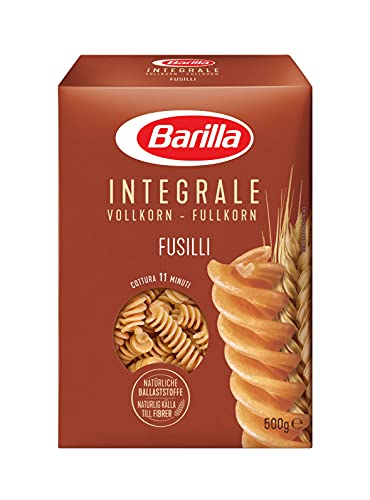 Die beste spirelli barilla pasta nudeln integrale fusilli vollkorn 500 g Bestsleller kaufen