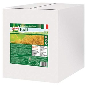 Spirelli Knorr Fusilli Pasta, Spiralnudeln aus Hartweizengriess, 3 kg