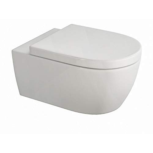 Die beste spuelrandloses wc ssww design haenge wc aus keramik Bestsleller kaufen