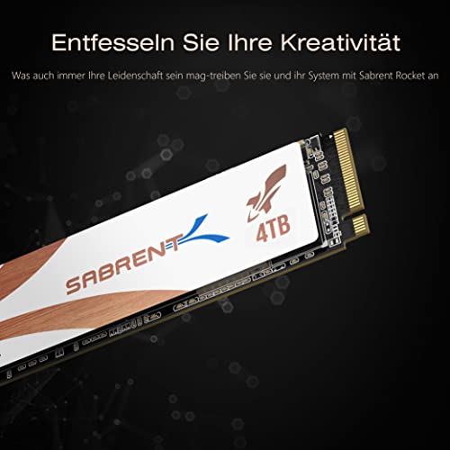SSD (4TB) Sabrent 4TB Rocket Q4 NVMe PCIe 4.0 M.2 2280 Intern