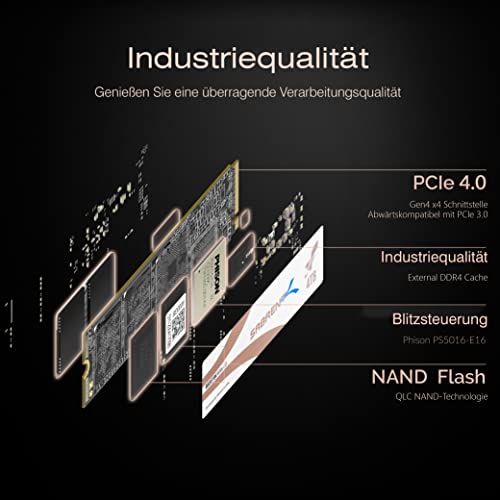 SSD (4TB) Sabrent 4TB Rocket Q4 NVMe PCIe 4.0 M.2 2280 Intern
