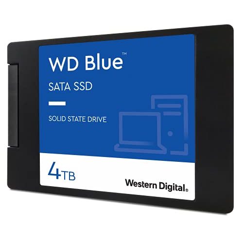 SSD (4TB) Western Digital WD Blue SATA SSD 4 TB, 2,5 Zoll