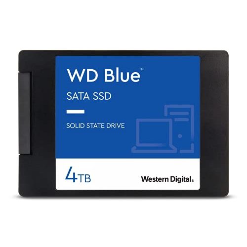 SSD (4TB) Western Digital WD Blue SATA SSD 4 TB, 2,5 Zoll