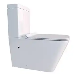 Stand-WC KERABAD Randlose Kombination mit Spülkasten