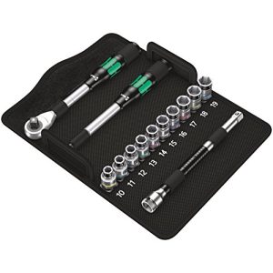 Socket wrench set 1by2 inches