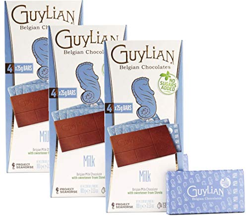 Die beste stevia schokolade guylian belgische milch schokolade 3x 100g Bestsleller kaufen