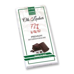 Stevia-Schokolade „Oh! Lecker“ 11x Oh! Lecker Stevia* Zartbitter