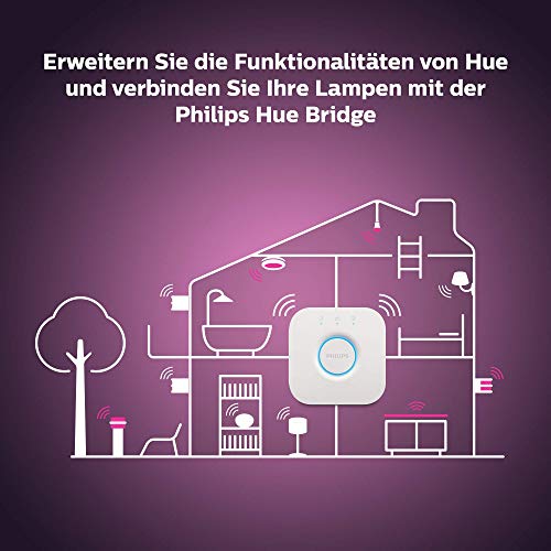 Stimmungslicht Philips Hue White & Col. Amb. LED Tischleuchte Go
