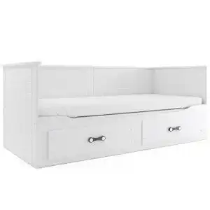 Tagesbett Interbeds Funktionsbett Hermes weiß & grau