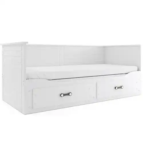 Tagesbett Interbeds Funktionsbett Hermes weiß & grau
