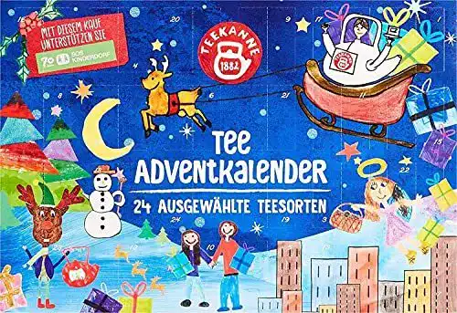 Tee-Adventskalender Teekanne Adventskalender Tee, 375g