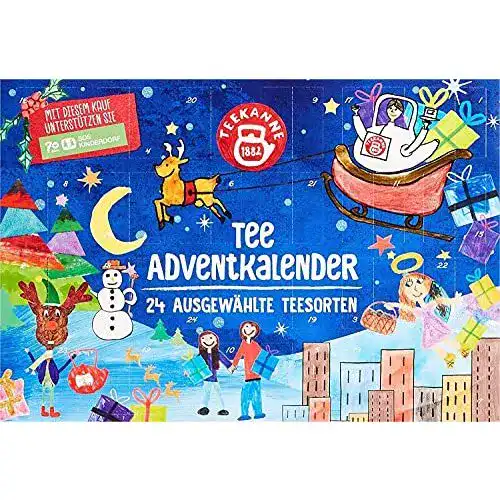 Tee-Adventskalender Teekanne Adventskalender Tee, 375g