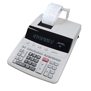 Tischrechner mit Papierrolle SHARP, CS-2635RHGYSE, 12-stellig