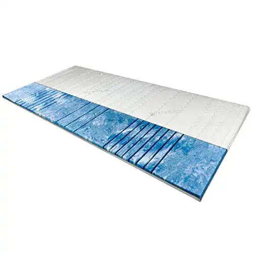 Topper 120 x 200 AM Qualitätsmatratzen 8 cm hoch, 7-Zonen