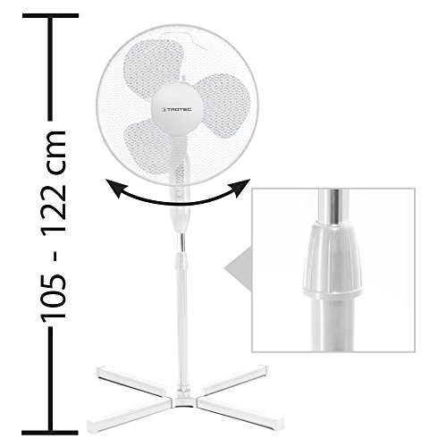 Trotec-Ventilator TROTEC Standventilator TVE 15 S, 40W, Ø 40 cm
