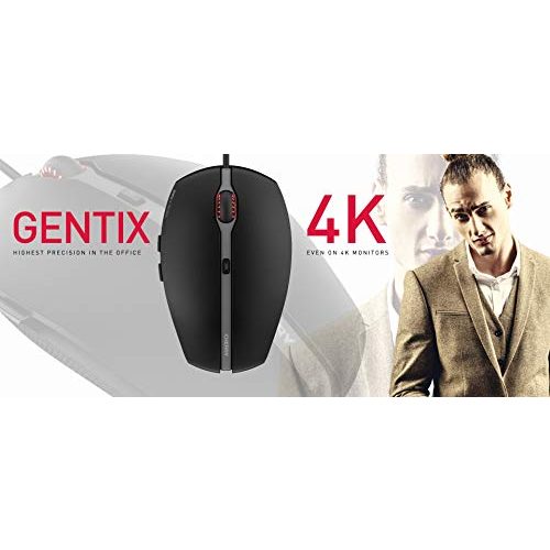 USB-Maus CHERRY GENTIX 4K, kabelgebundene Maus, hochpräzise