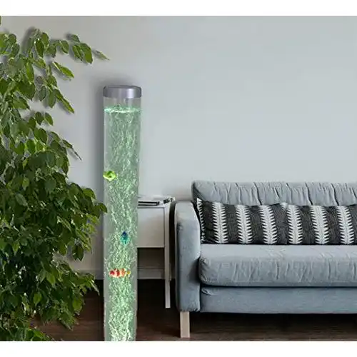 Wassersäule Dapo LED- Höhe 110cm mit LED farbwechselnd