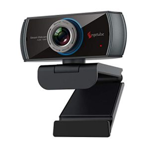 Webcam mit Mikrofon Angetube HD Webcam 1080P Streaming